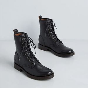 Frye Veronica Combat Boot Black 7